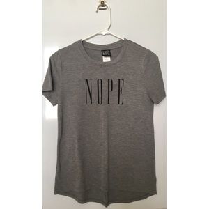 "Nope" Graphic Tee